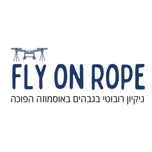ניקוי חלונות בגובה FLY ON ROPE